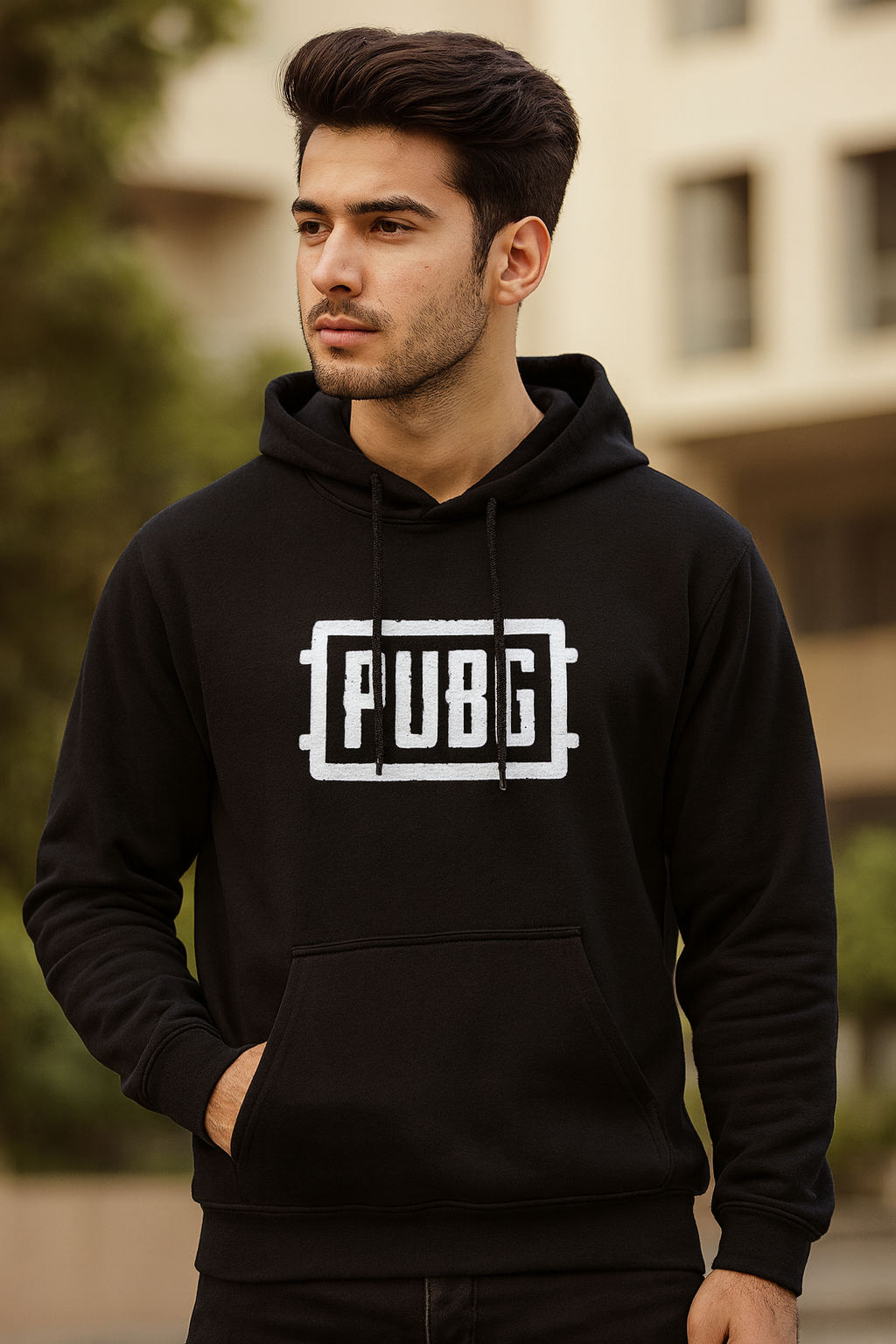 1 Pc Men's Cotton Graphic Sublimation Hoodie